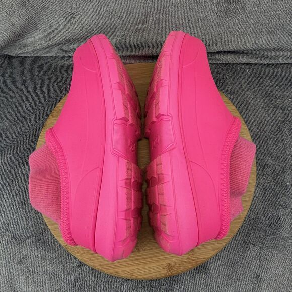 UGG Shoes Womens Size 10 Pink Rubber Waterproof Lined Slip On Clog Sneakers - Picture 7 of 11